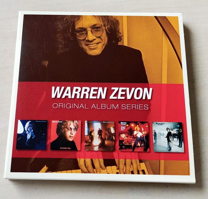 Warren Zevon - Original Album Series 5CD 2009, Cd's en Dvd's, Cd's | Rock, Zo goed als nieuw, Poprock, Ophalen of Verzenden