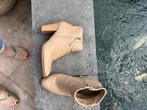 Beige enkellaarsjes, Verzenden, Beige, Lage of Enkellaarzen, Gedragen