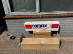 Romax uitlaten oude reclame lichtbak, Ophalen, Gebruikt, ., Lichtbak of (neon) lamp