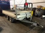 Te koop nette Hapert AL Plateauwagen 300x160 tandemasser, Auto diversen, Aanhangers en Bagagewagens, Ophalen, Gebruikt