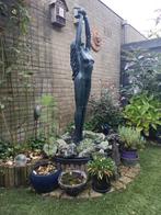 tuinbeelden, Tuin en Terras, Tuinbeelden, Ophalen, Gebruikt, Overige materialen, Mensenbeeld