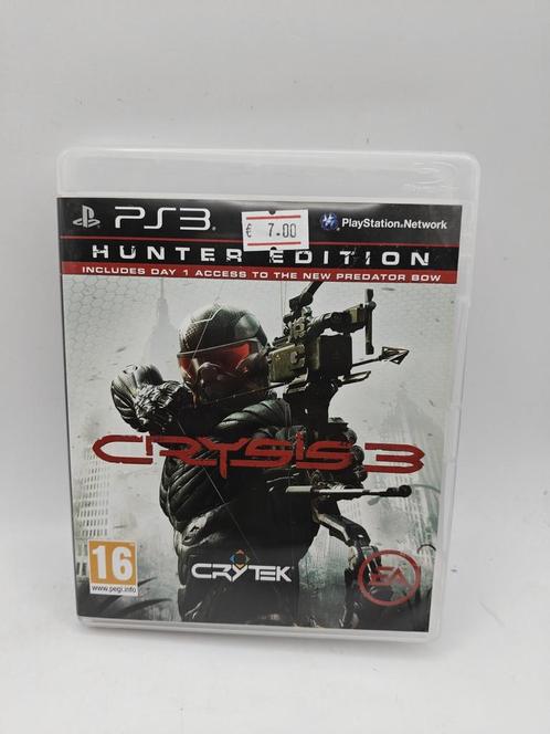 Crysis 3 PS3, Spelcomputers en Games, Games | Sony PlayStation 3, Zo goed als nieuw, Shooter, 1 speler, Vanaf 18 jaar, Ophalen of Verzenden
