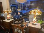 Tiffany lamp, tafellamp, bureaulamp, vintage bureau lamp, Huis en Inrichting, Lampen | Tafellampen, Ophalen, Overige materialen