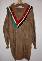 Silvian Heach jurk / trui maat S, Bruin, Ophalen of Verzenden, Zo goed als nieuw, Silvian Heach