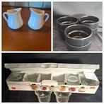 Amuse glaasjes, schaaltjes, koffiekannetje, Huis en Inrichting, Ophalen of Verzenden, Zo goed als nieuw, Overige stijlen, Schaal of Schalen