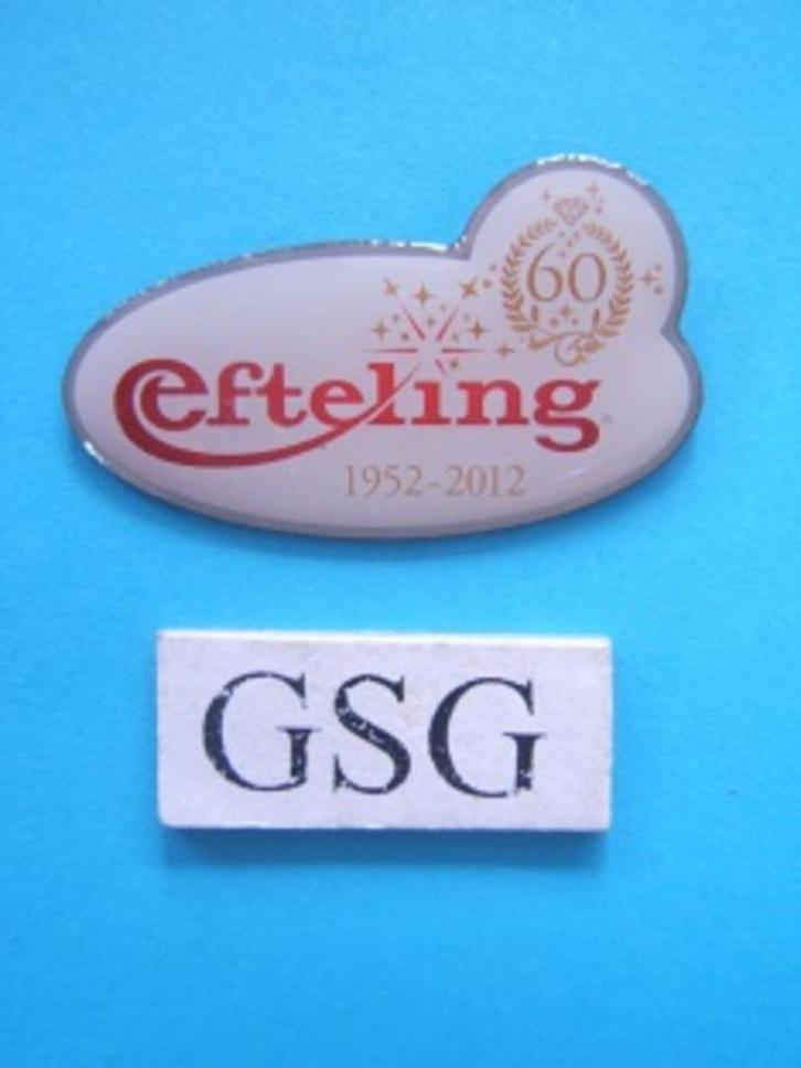 60 jaar Efteling nr. EPP210-02, Verzamelen, Efteling, Zo goed als nieuw, Button of Speldje, Ophalen