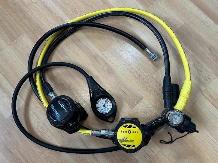Aqualung Titan LX + Suunto Vyper Air Set + Aqualung Tas, Watersport en Boten, Duiken, Zo goed als nieuw, Duikcomputer, Ophalen of Verzenden
