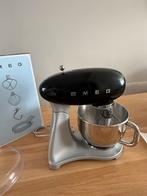 Smeg Keukenmachine Zwart - Zo Goed Als Nieuw!, Ophalen, 4 liter of meer, 3 snelheden of meer, Zo goed als nieuw