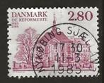 Denemarken 25, kerk, Verzenden, Denemarken, Gestempeld