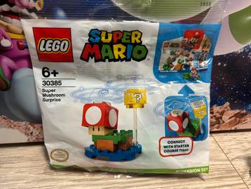Nieuw Lego Super Mario 30385 Super Mushroom verrassing beschikbaar voor biedingen