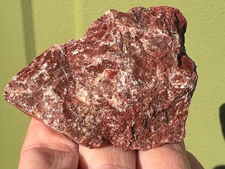 Rode calciet ruw mineralen uit Mexico J, Verzamelen, Mineralen en Fossielen, Mineraal, Ophalen of Verzenden