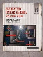 Elementary Linear Algebra: Applications Version - Hardcover, Ophalen of Verzenden, Beta, Gelezen, WO