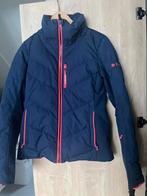 Roxy Ski Jas - Blauw/Roze - dons, Maat 38/40 (M), Ophalen of Verzenden, Zo goed als nieuw, Jack