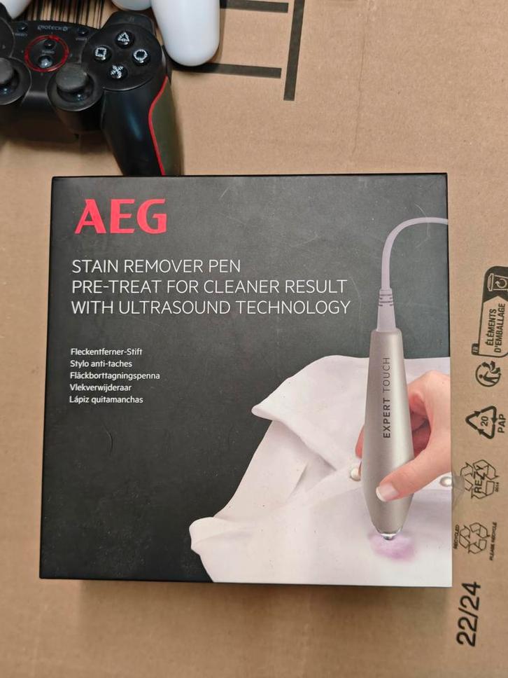 AEG Vlekverwijderaar Pen met Ultrasone Technologie, Huis en Inrichting, Schoonmaakartikelen, Overige typen, Ophalen of Verzenden