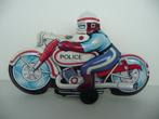 blikken MOTORRIJDER POLICE made in China 60-er jaren (R), Antiek en Kunst, Ophalen of Verzenden