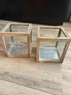 Windlichten, Ophalen, Gebruikt, Hout, 25 tot 50 cm