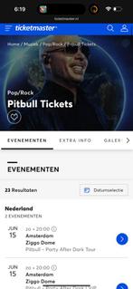 PITBULL CONCERT TICKETS, Tickets en Kaartjes, Concerten | Pop, Eén persoon, Juni