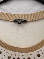 Caroline Biss room wit shirt + gouden randen/studs S 46186, Kleding | Dames, T-shirts, ., Wit, Ophalen of Verzenden, Zo goed als nieuw