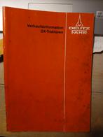 Deutz werkplaatshandboek handleiding boeken 06 serie en DX, Ophalen, Zo goed als nieuw