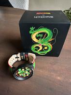 Swatch Dragon Ball Z horloge, nieuwstaat!, Sieraden, Tassen en Uiterlijk, Horloges | Heren, Kunststof, Polshorloge, Swatch, Ophalen of Verzenden