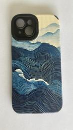 Iphone 15 cover - Blue Wawes, Ophalen of Verzenden, Nieuw, Hoesje of Tasje