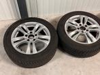 Lichtmetalen velgen 5x112 met Dunlop winterbanden 205 55 16, Auto-onderdelen, Banden en Velgen, Gebruikt, 16 inch, Band(en), Personenwagen