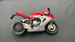 Mv Agusta F3 model motor 1:12 rood zilver, Hobby en Vrije tijd, Modelauto's | 1:5 tot 1:12, Ophalen of Verzenden, Zo goed als nieuw