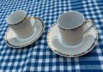 2 (espresso) koffie kopjes met schotels van Zara Home, Huis en Inrichting, Keuken | Servies, Ophalen of Verzenden, Zo goed als nieuw