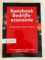 Basisboek Bedrijfseconomie 10e druk, Ophalen of Verzenden, Gelezen, Overige niveaus, Bedrijfseconomie of M&O
