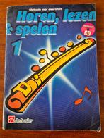 Horen, lezen & spelen 1 Dwarsfluit, Muziek en Instrumenten, Bladmuziek, Ophalen of Verzenden, Gebruikt, Les of Cursus, Overige genres