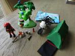 Playmobil 5438 motor met tent, Complete set, Gebruikt, Ophalen