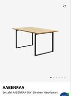 Eettafel 160 bij 90 cm, Huis en Inrichting, Tafels | Eettafels, Ophalen, Gebruikt, 50 tot 100 cm, 150 tot 200 cm