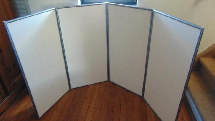 Maxibit 4 luik Reclame stand display voor een beurs, Hobby en Vrije tijd, Cursusmateriaal, Gebruikt, Overige typen, Meerdere media