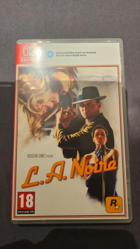 L.A. Noire - Nintendo Switch, Spelcomputers en Games, Games | Nintendo Switch, Zo goed als nieuw, Avontuur en Actie, 1 speler