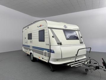 Hobby Exclusive 440 SFE Voortent Mover Fietsendrager