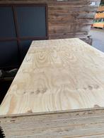 Elliotis Pine 18mm 244x122cm 2TG Spotgoedkoop, Ophalen, Overige materialen, 30 cm of meer, 50 tot 150 cm