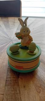 Vintage muziekdoos pasen, Antiek en Kunst, Ophalen of Verzenden