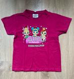 Girl Surprise t-shirt roze Torremolinos maat 8 | 110/116, Ophalen of Verzenden, Zo goed als nieuw, Meisje, Shirt of Longsleeve