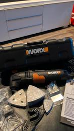 Worx sonicrafter, Doe-het-zelf en Verbouw, Gereedschap | Schuurmachines, Ophalen, Zo goed als nieuw, Minder dan 600 watt, Vlakschuurmachine
