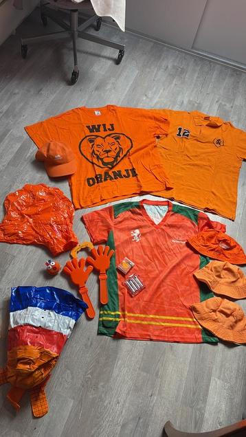 Oranje artikelen mt XL