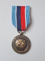 VN UN medaille UNMIH Haiti korps Mariniers, Ophalen of Verzenden, Marine, Nederland
