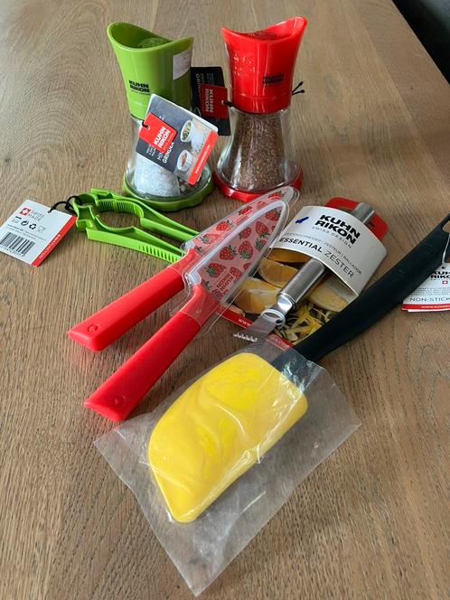 Kuhn Rikon keukenbenodigdheden 7 stuks, Huis en Inrichting, Keuken | Keukenbenodigdheden, Nieuw, Ophalen of Verzenden
