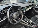 Audi A3 Sportback 40 TFSI e Edition Panorama/HUD/Memory/Sfee, Auto's, Audi, Zwart, 4 cilinders, 1535 kg, Leder