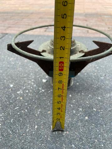 Camping brander voor op gasflesje oud gebruikt beschikbaar voor biedingen