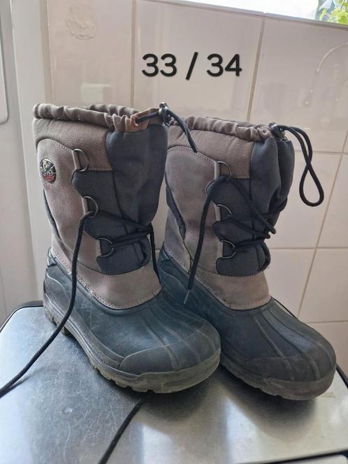 Sneeuwboots maat 33 34 merk Olang Canadian, Kinderen en Baby's, Kinderkleding | Schoenen en Sokken, Gebruikt, Laarzen, Jongen