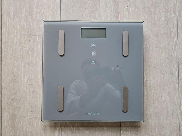 Medisana Personenweegschaal PS 470 XL Grijs, Witgoed en Apparatuur, Weegschalen, Nieuw, Digitaal, Personenweegschaal, 1 tot 500 gram