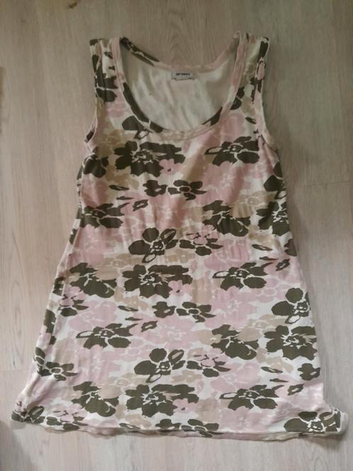 Hemdjurk Euronoya maat 38 roze bruin beige 100% katoen, Kleding | Dames, Jurken, Gedragen, Maat 38/40 (M), Beige, Knielengte, Ophalen of Verzenden