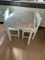Kindertafel met stoelen, Kinderen en Baby's, Kinderkamer | Tafels en Stoelen, Ophalen, Zo goed als nieuw, Tafel(s) en Stoel(en)