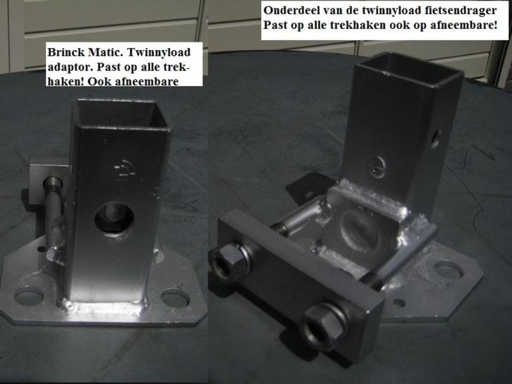 Nieuw.Geleidebus.Adapter.Koppelstuk.Twinnyload fietsendrager, Auto diversen, Fietsendragers, Nieuw, Fietsendrager-accessoire, 3 fietsen of meer