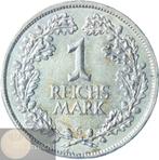 Duitsland Weimar Republiek - 1 Reichsmark 1925 G - ZILVER, Postzegels en Munten, Ophalen of Verzenden, Duitsland, Losse munt, Zilver